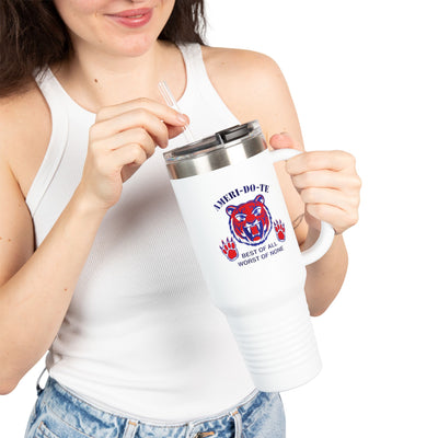 Ameri-Do-Te 40oz Insulated Travel Mug — Durable Stainless Steel Tumbler
