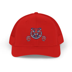 Master Ken Ameri-Do-Te Tiger Logo Trucker Cap — Snapback Mesh Hat