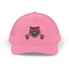Master Ken Ameri-Do-Te Tiger Logo Trucker Cap — Snapback Mesh Hat