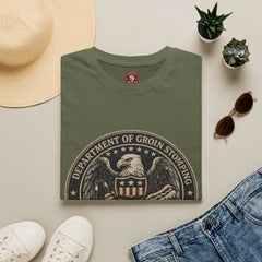Department of Groin Stomping 2.0 Vintage Emblem T-Shirt