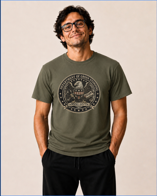 Dept. Of Groin Stomping 2.0 Vintage Crest T-Shirt