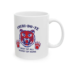 Ameri-Do-Te Tiger Logo Ceramic Mug — Vintage Martial Arts Coffee Cup (11oz & 15oz)