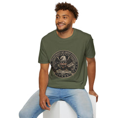 Department of Groin Stomping 2.0 Vintage Emblem T-Shirt