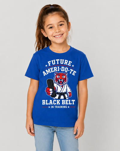 Future Ameri-Do-Te Black Belt Kids T-shirt